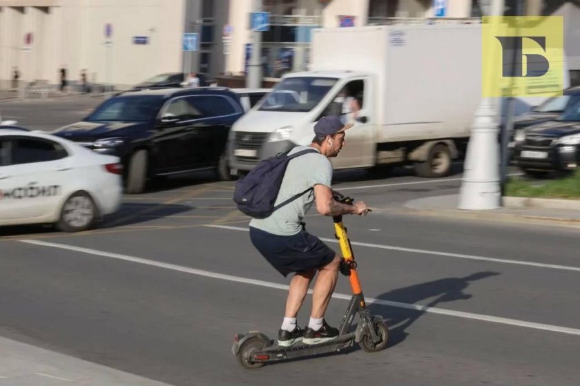 Электросамокат авария