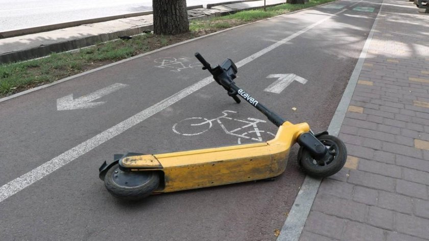 Электросамокаты аварии