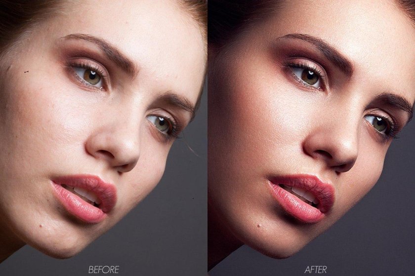 Ретушь портрета