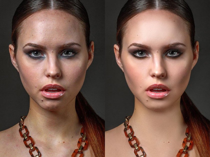 Лицо для ретуши