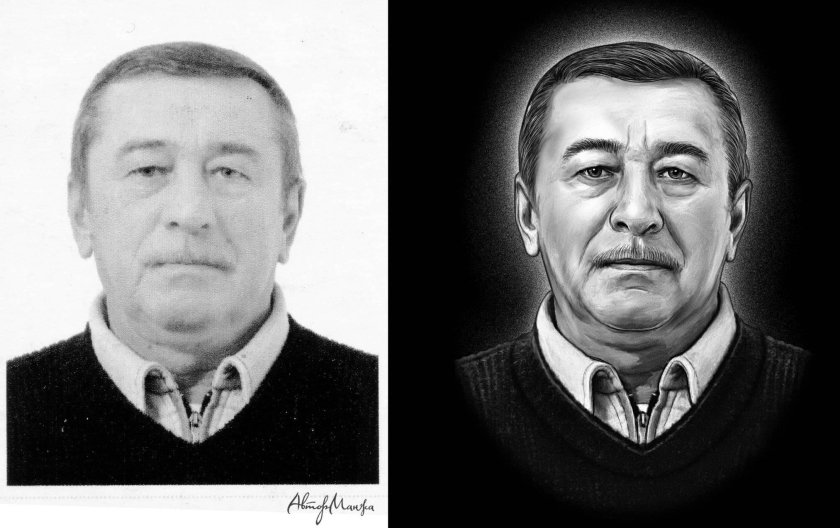 Портрет на памятник