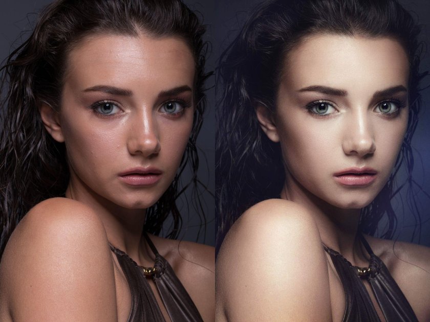 Лицо для ретуши