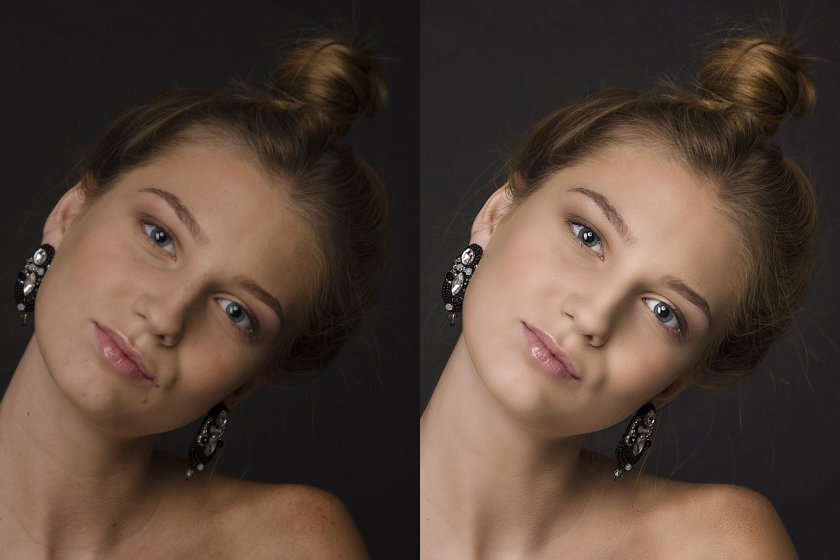 Портретная ретушь