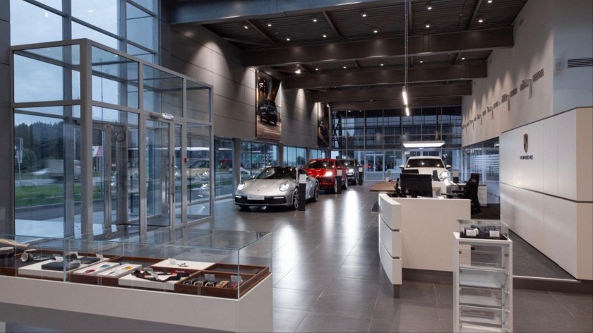 Дилерский центр Порше