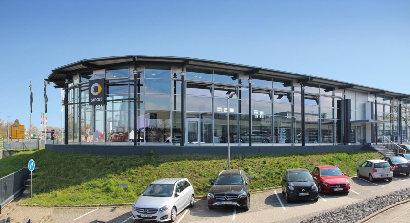 Автосалон в Германии