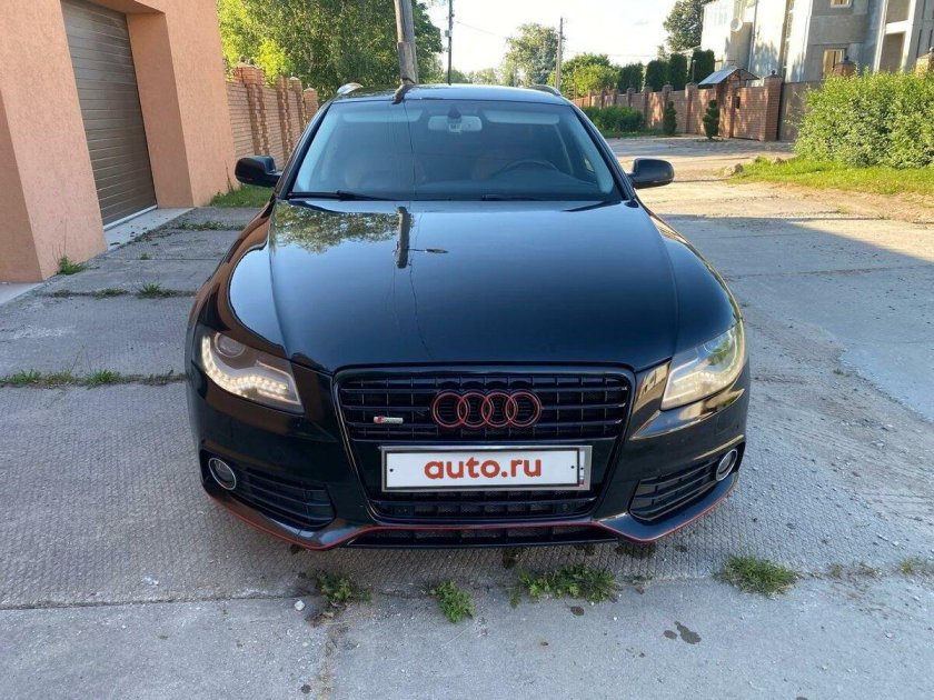 Ауди а 4 черная