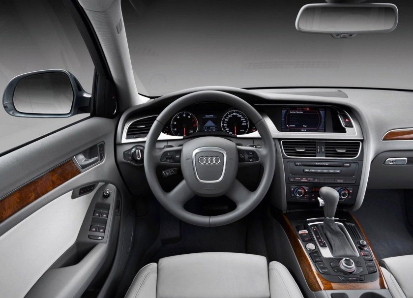 Audi a4 IV b8 салон