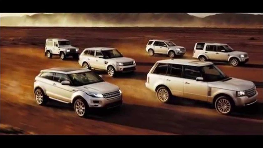 Рендж Ровер линейка моделей