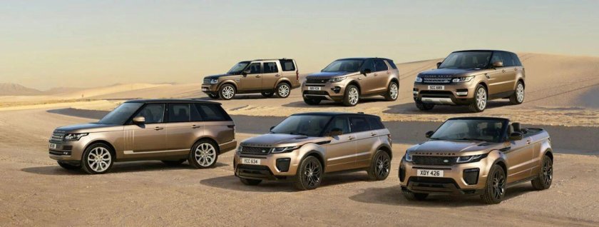 Линейка ленд Ровер 2022