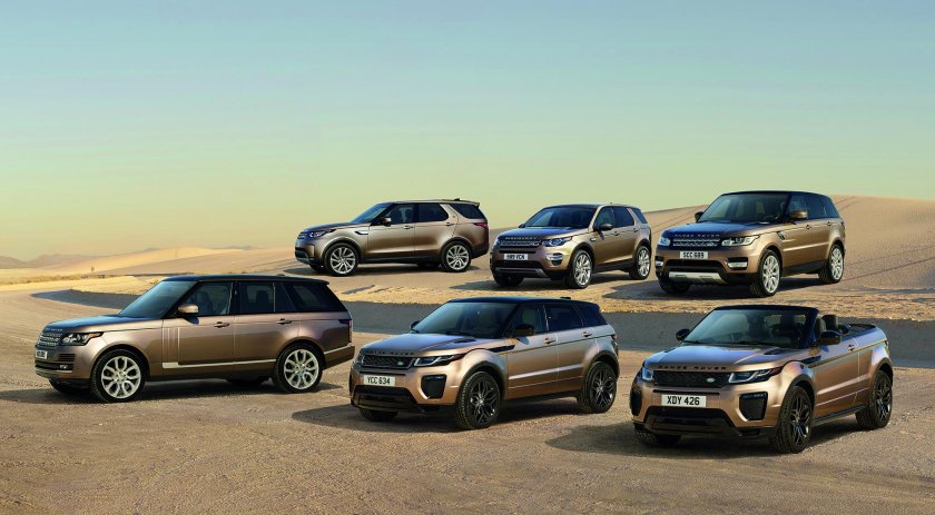 Land Rover range Rover Модельный ряд
