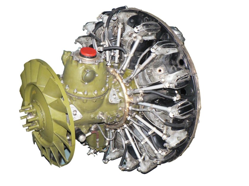 Авиационный двигатель м14п