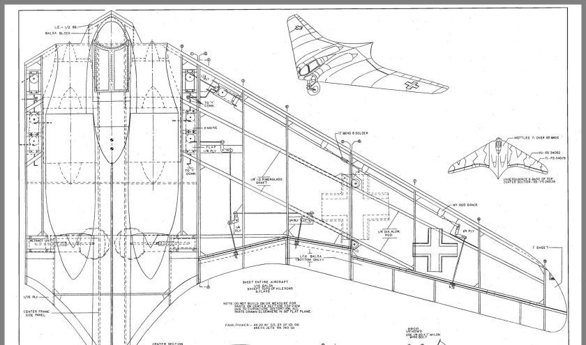 Летающее крыло Horten ho 229