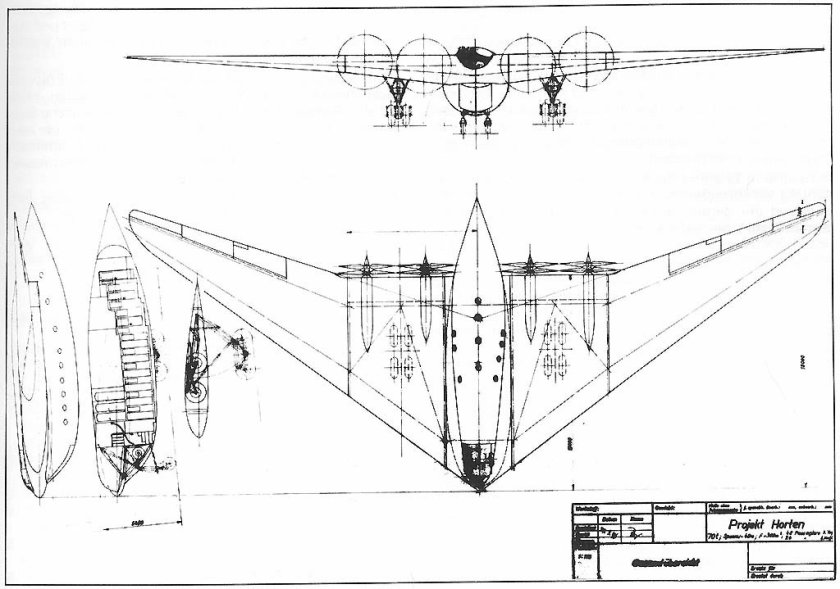 Летающее крыло Horten ho 229