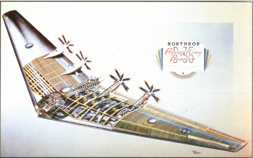 Бомбардировщик Нортроп YB-49