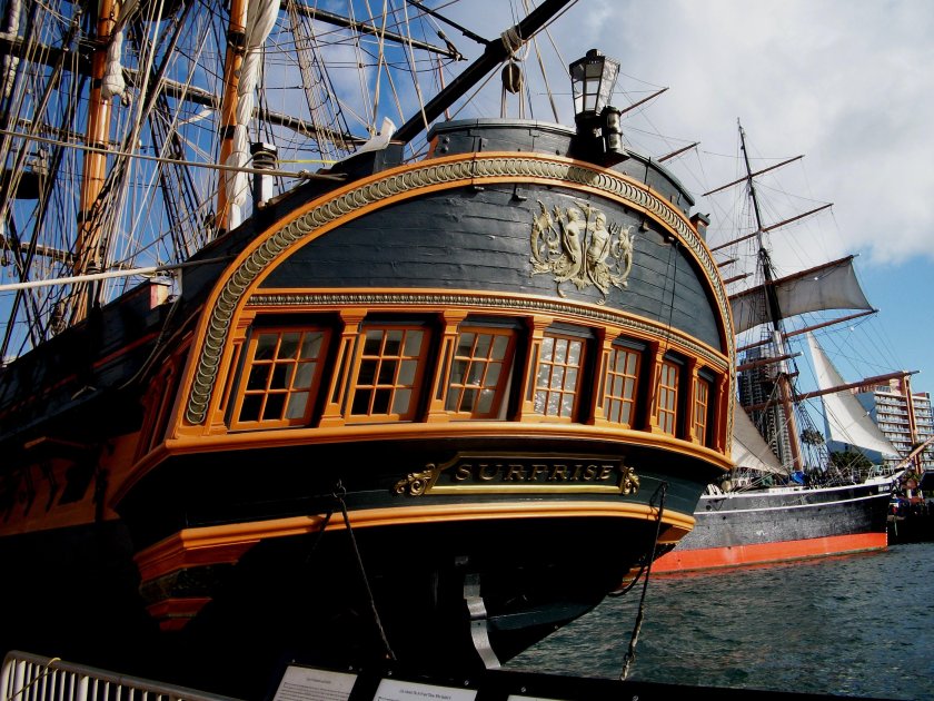 HMS Victory корма