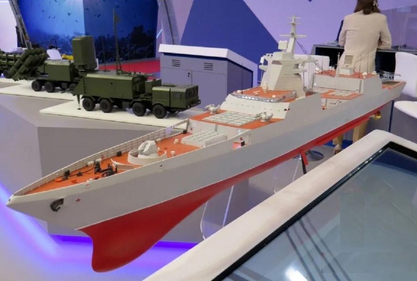 Корвет 22350 модель