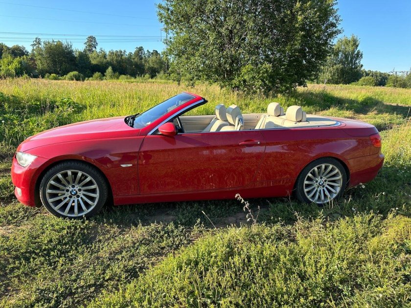 Бмв е93 кабриолет красный