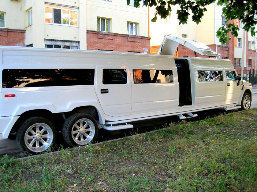 Лимузин Хаммер на свадьбу