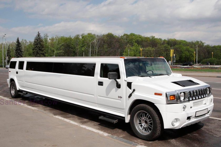 Hummer белый Хаммер лимузин