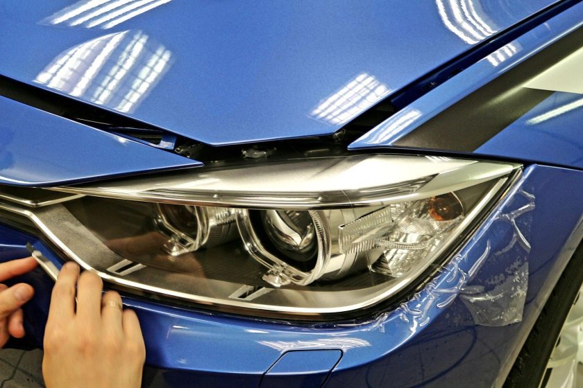 Антигравийная защита авто