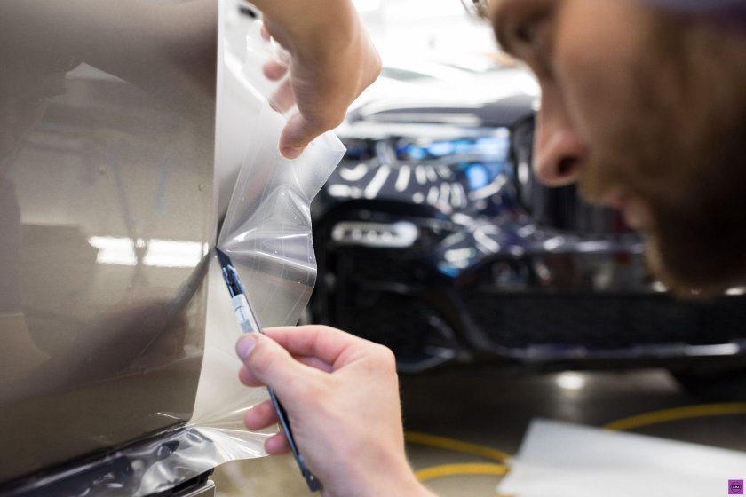 Антигравийная пленка на авто