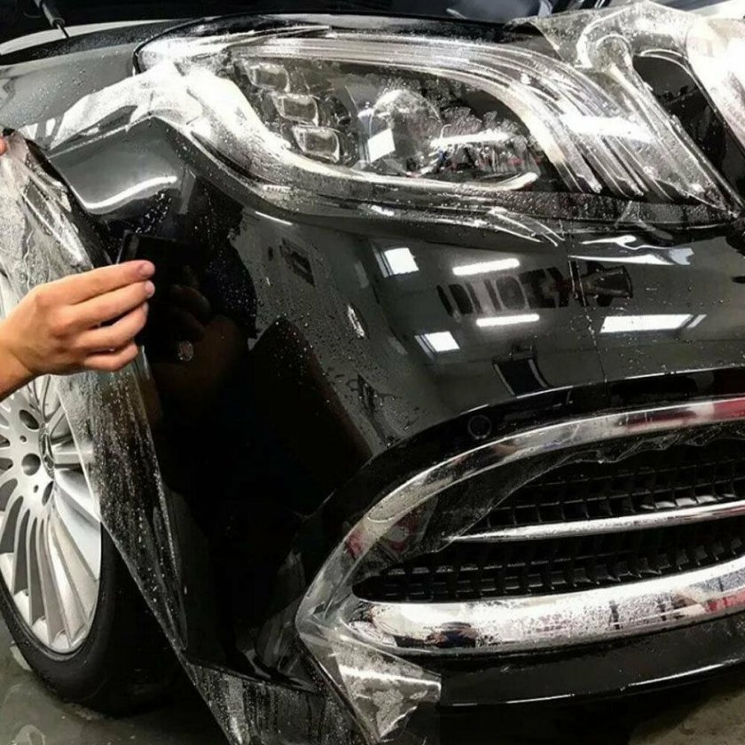 Антигравийная пленка на авто