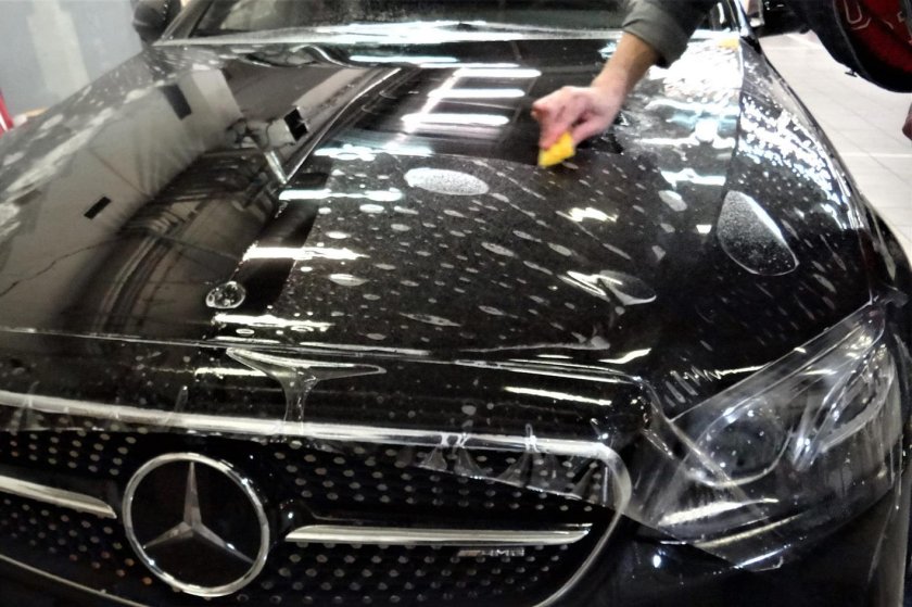 Детейлинг антигравийная пленка