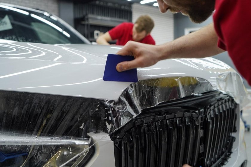 Антигравийная плёнка BMW x5