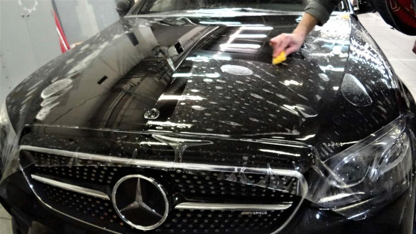 Детейлинг антигравийная пленка