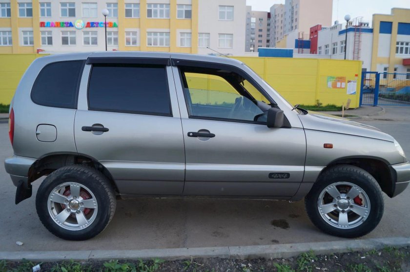 Аустер цвет Шевроле Нива