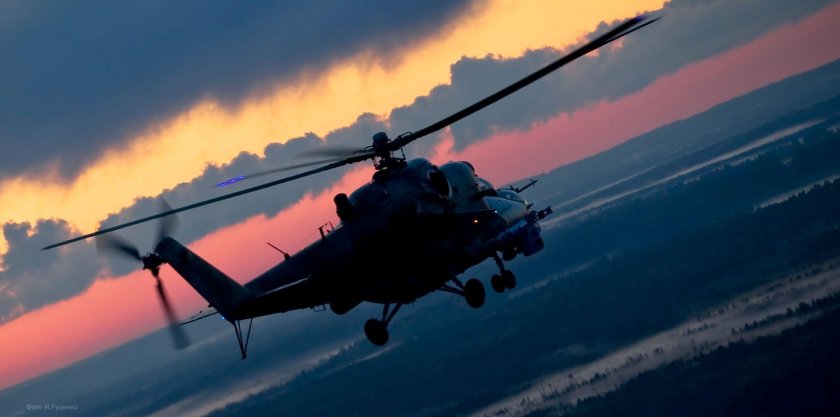 Вертолет \ ми-24а\