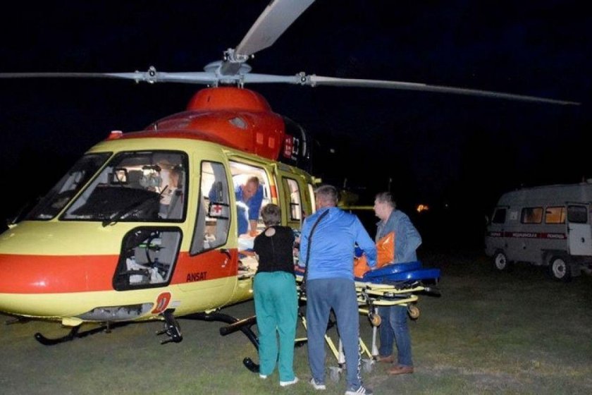 Вертолет санавиации Рязань