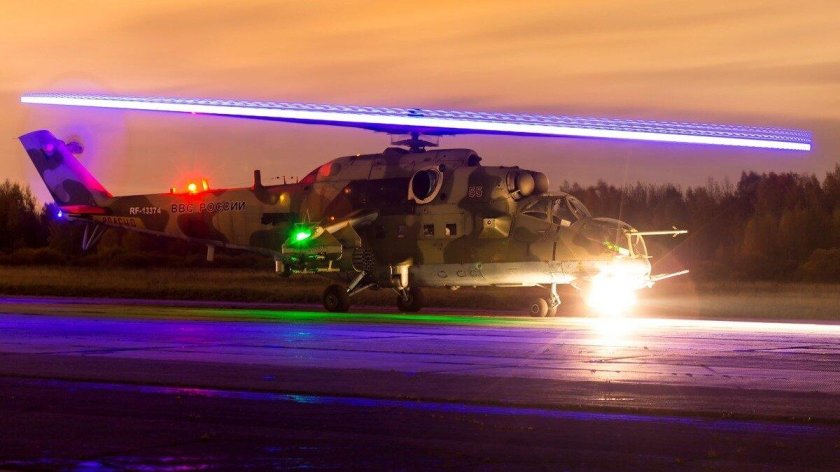 Вертолёт ми-24 ночной охотник