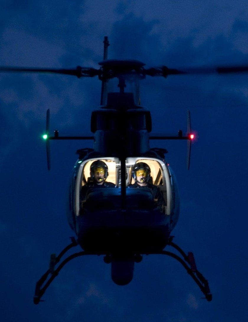 Синий вертолет