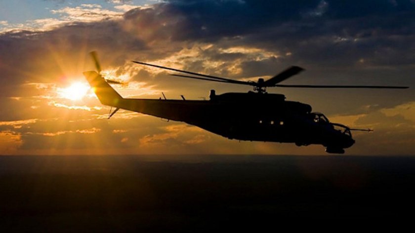 Ми-24 взлет