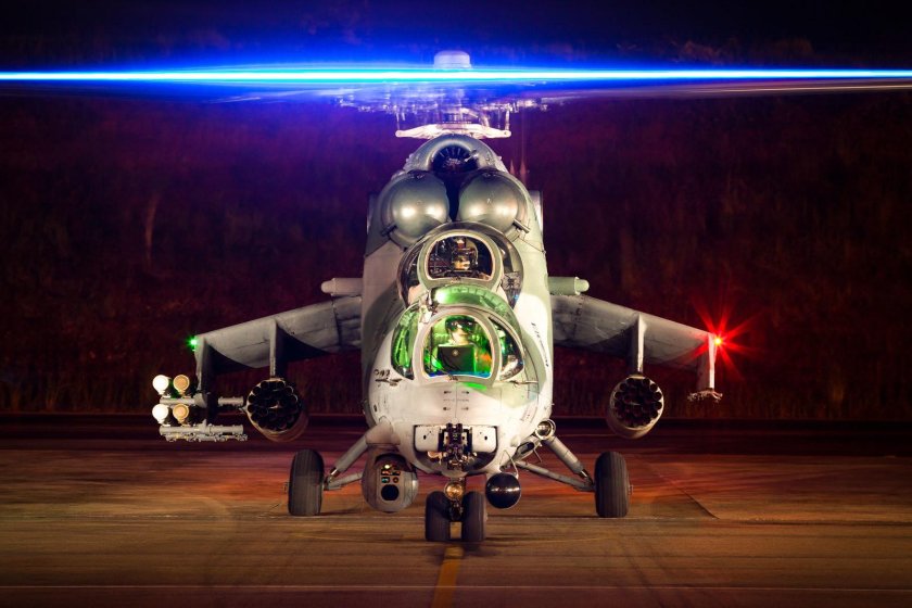 Вертолет "ми-24а"