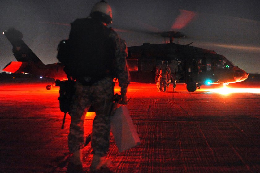 Спецназ ночью