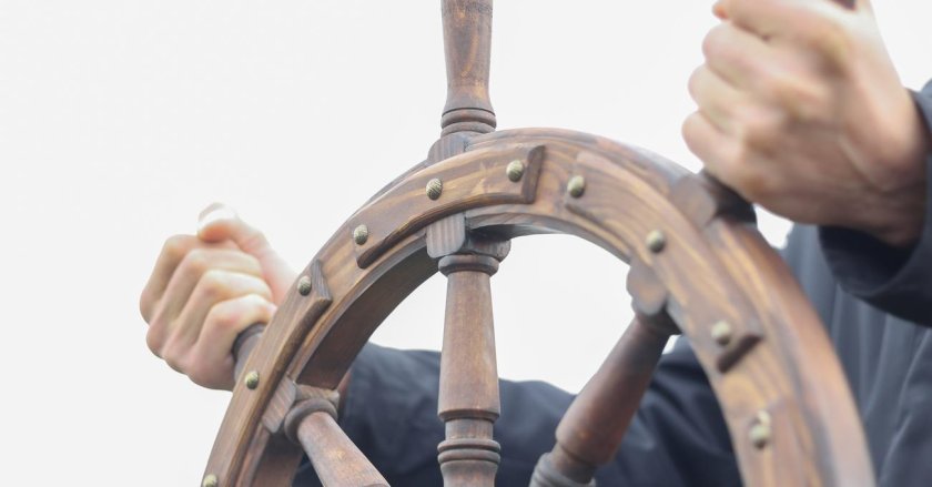 Руль на корабле