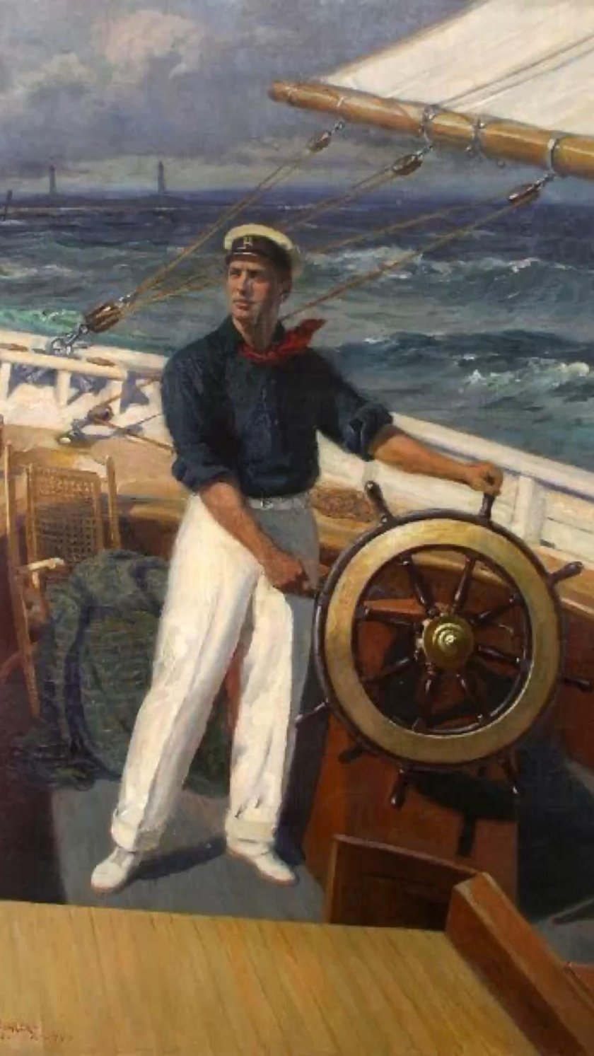 За штурвалом корабля
