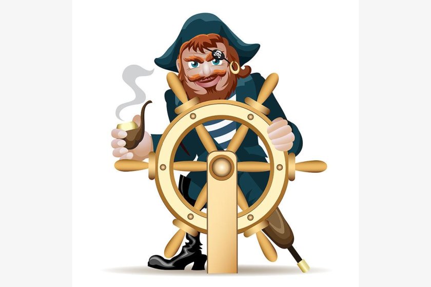 За штурвалом корабля