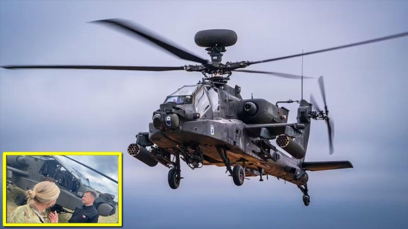 Вертолёт Ah-64a Apache