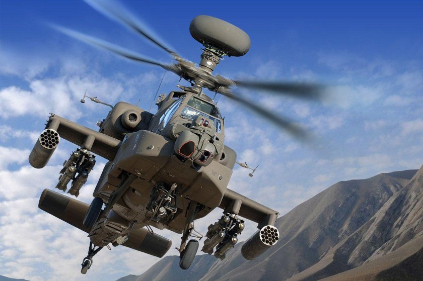 Вертолеты Apache Ah 64e