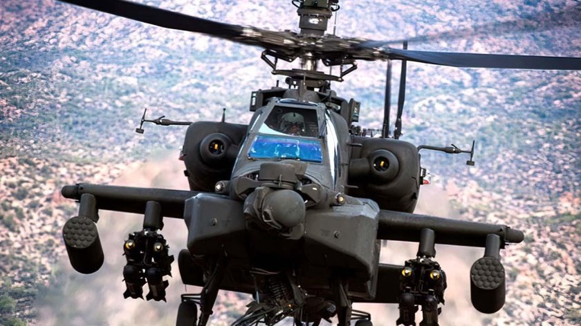 Вертолёт ah-64a apache