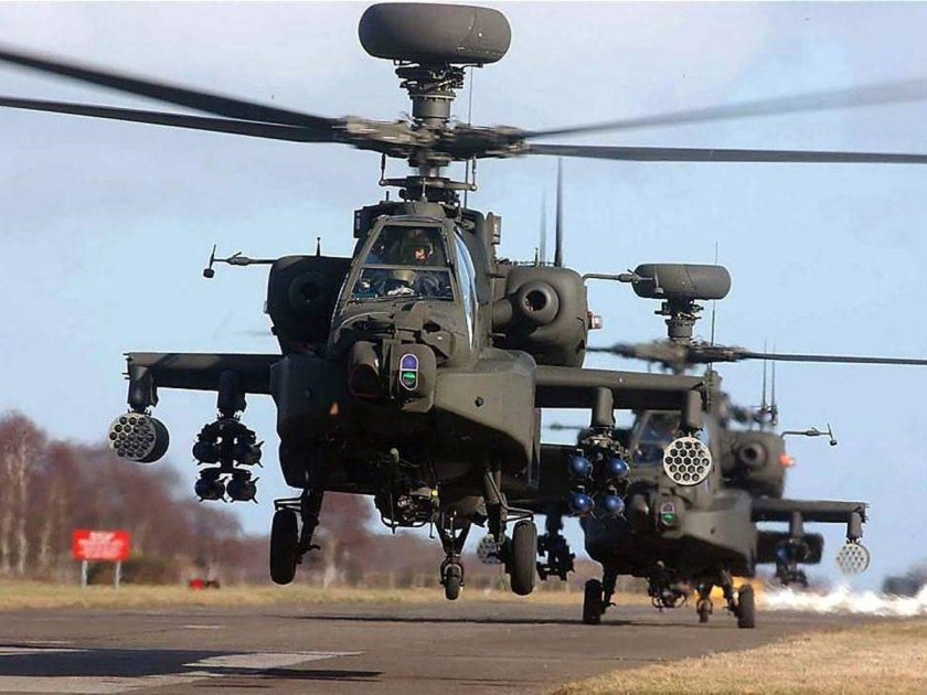 Вертолёт Ah-64a Apache