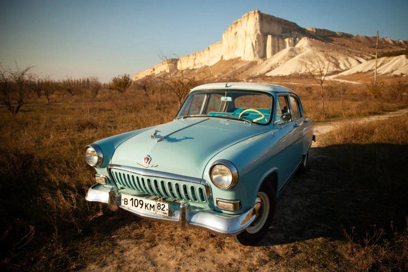 На ГАЗ 21 В Крым