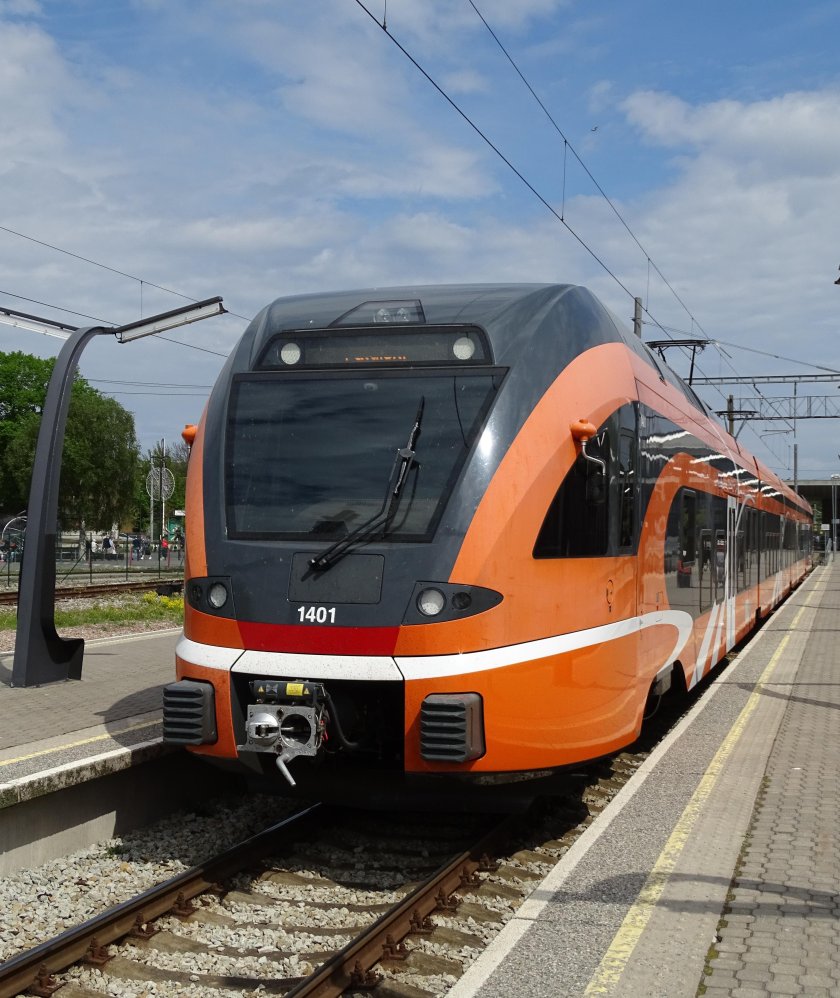 Поезд Elron Таллин