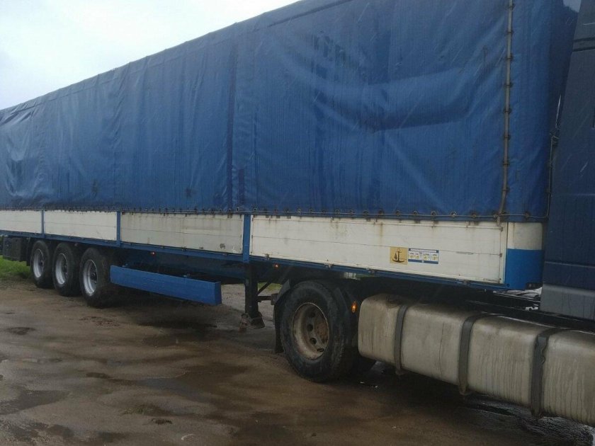 Тент полуприцеп