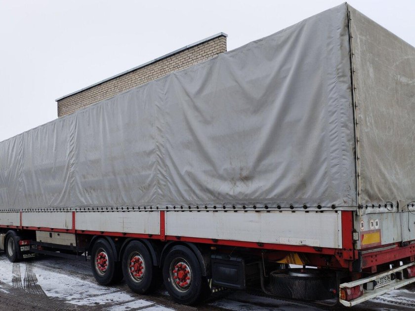 Krone sdp27 тентованный