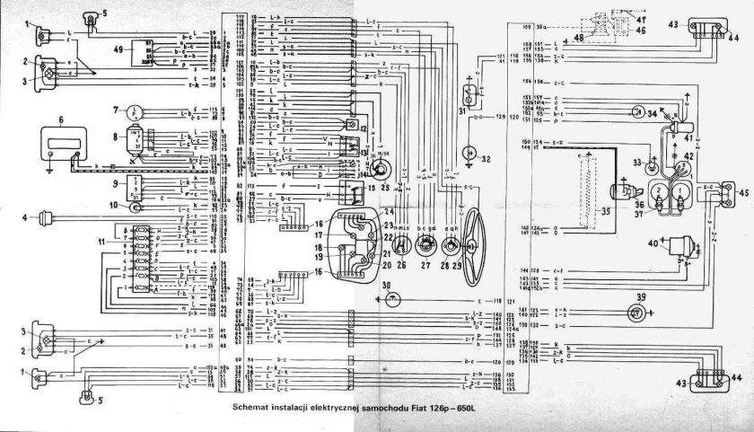 Fiat Ducato 244 электросхема