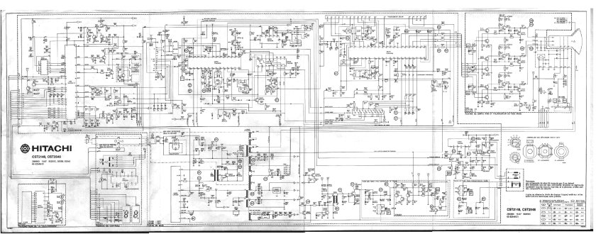 Хитачи MCL-437f схема